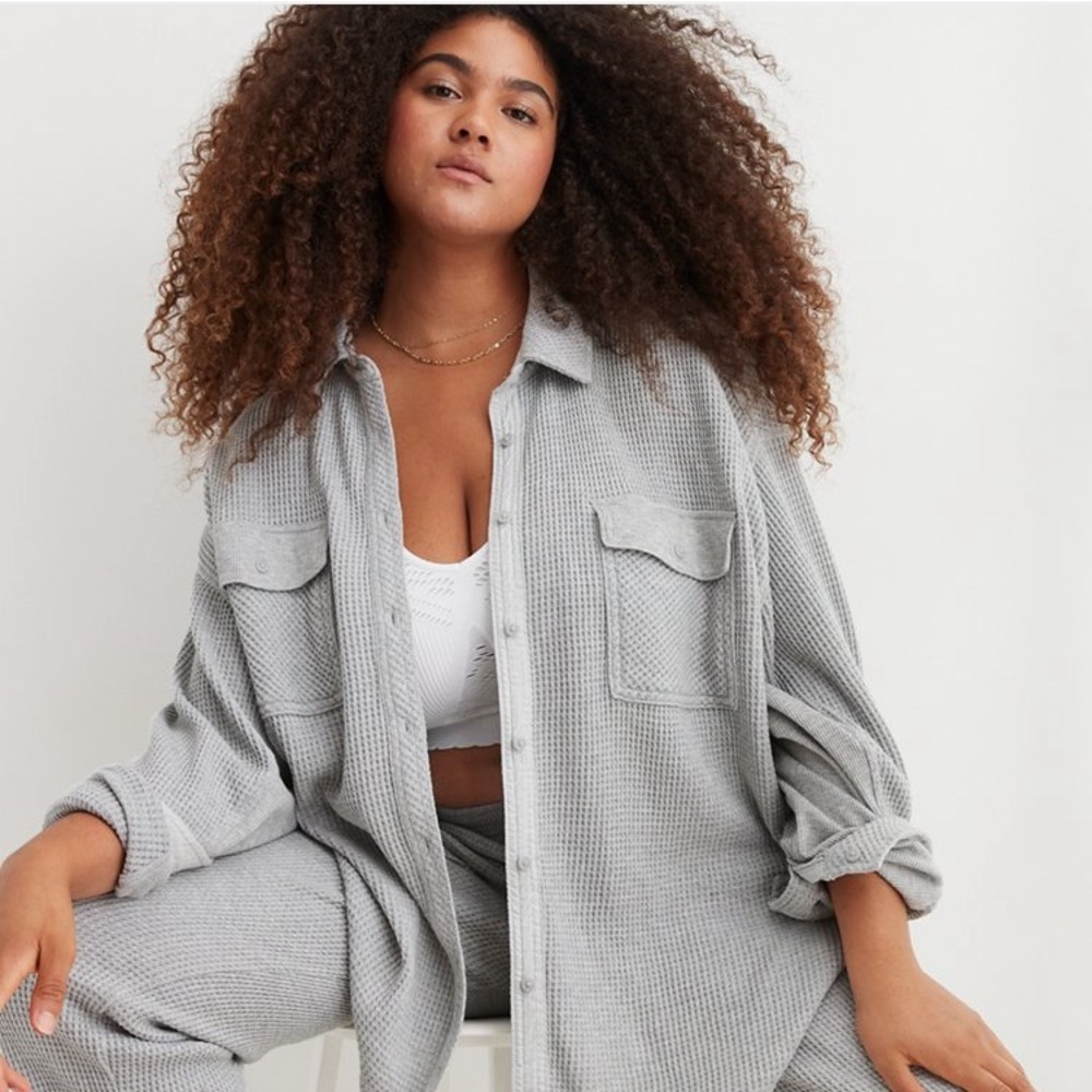 LUMBERJANE WAFFLE KNIT || AERIE